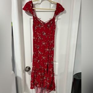 UO Siren Strappy back midi dress